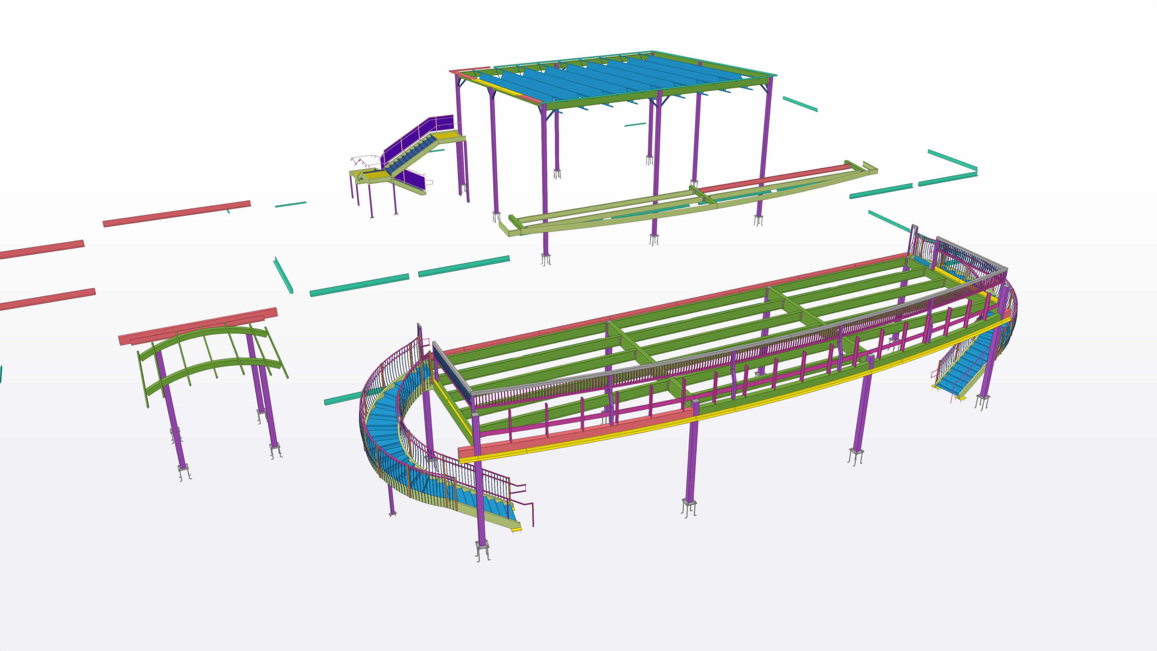 4098 Rolled Structural Steel Custom Fabrication